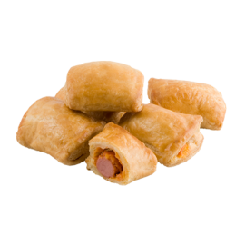 Λουκανοπιτάκια τύπου Κρουασάν Χύμα