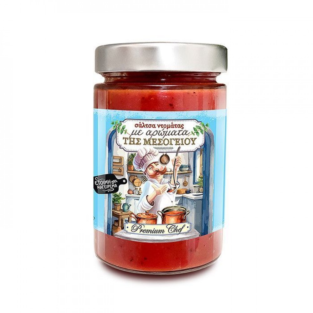 Σάλτσα Ντομάτας με Αρώματα της Μεσογείου