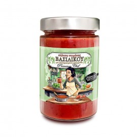 Σάλτσα Ντομάτας Βασιλικού με Σωταρισμένα Κρεμμύδια