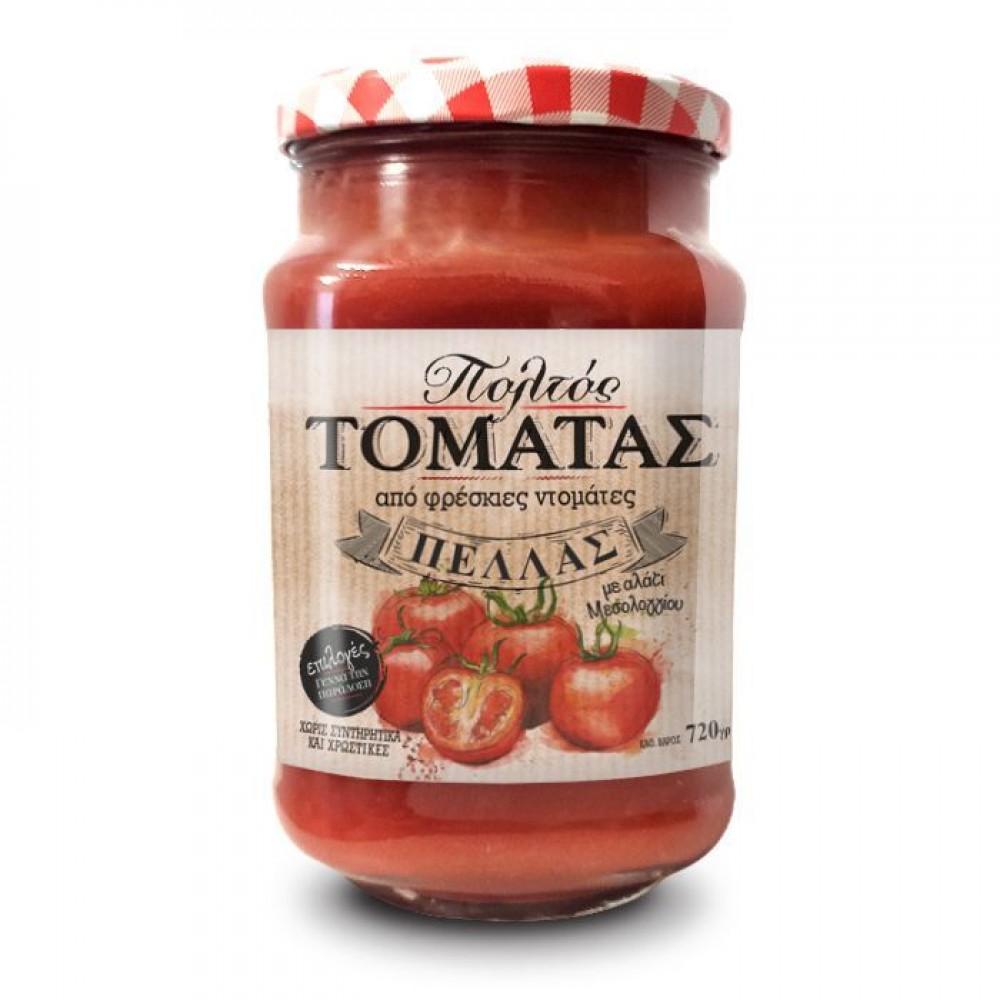 Πολτός Ντομάτας Από Φρέσκες Ντομάτες