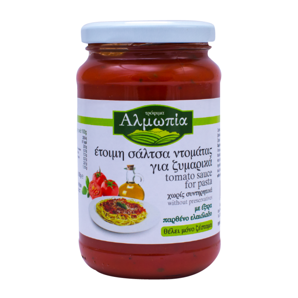 Σάλτσα Έτοιμη για Ζυμαρικά 